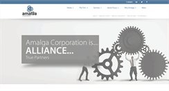 Desktop Screenshot of amalgacorp.com